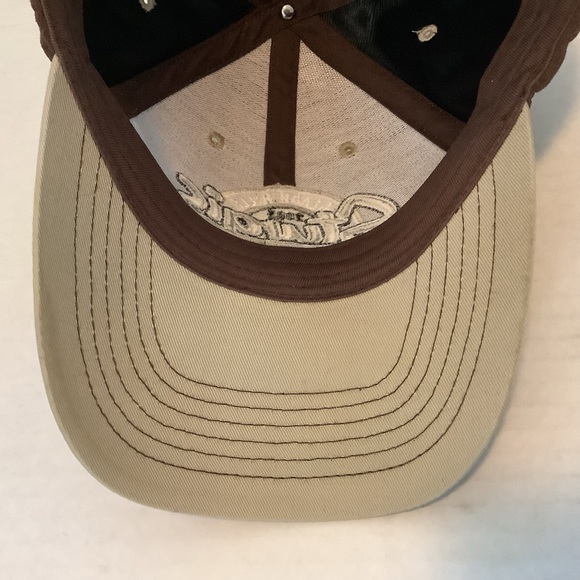 Sturgis 2005 Black Hills Rally Hat By Hi-Way Distributing Brown Suede Adjustable - Picture 9 of 16